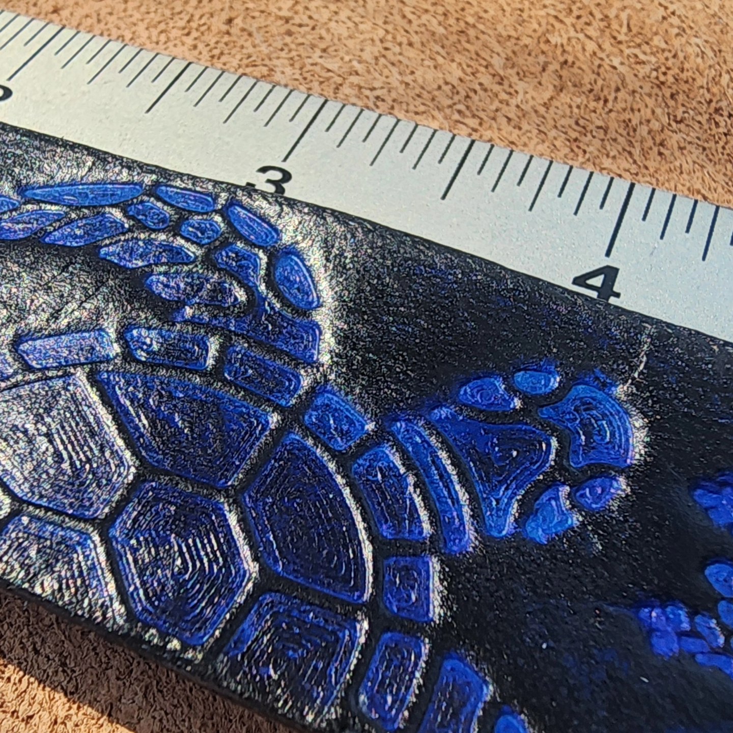 Blue Scale Finish Study by Horizon Creations